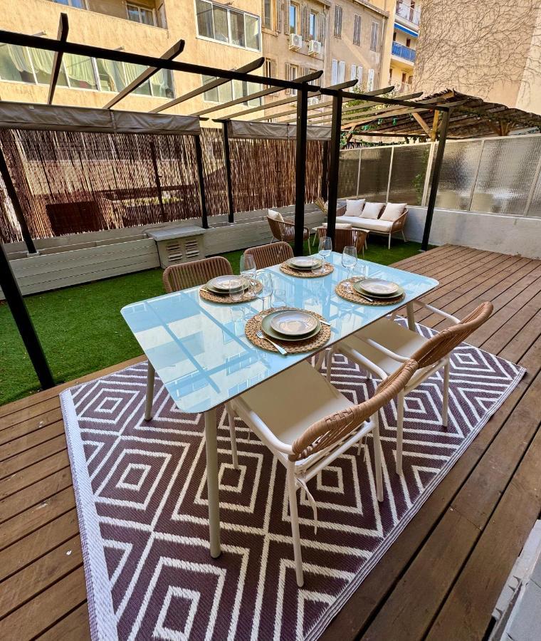 Cocon 2 Pieces Avec Grande Terrasse A Vauban Appartement Marseilles Buitenkant foto
